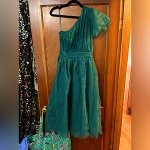 Jaynie Tulle Midi Dress